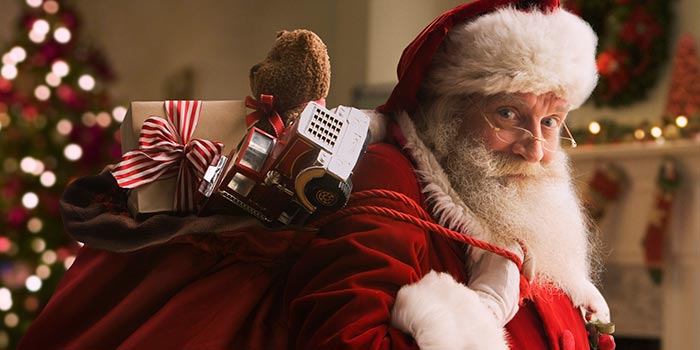 SANTA-CLAUS в США раздал деньги после урагана Сэнди